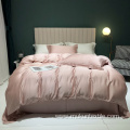 Solid bamboo bedding sheet